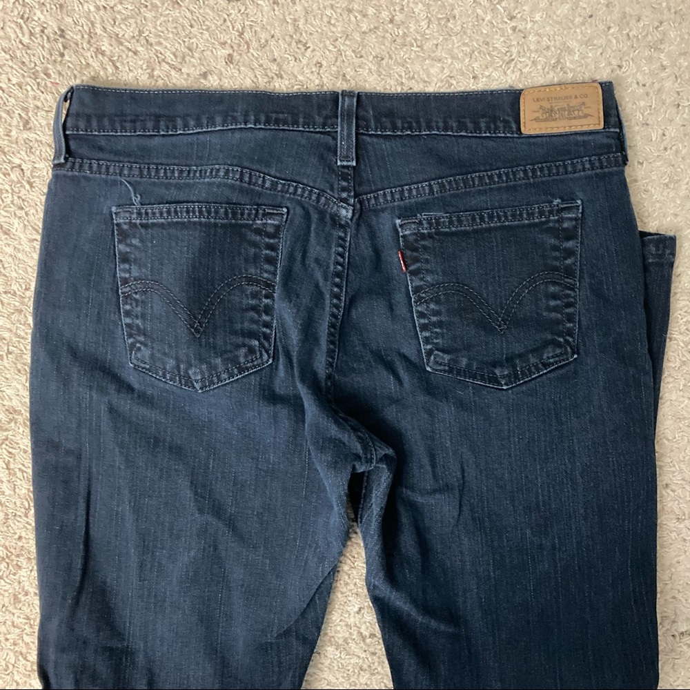 Levi’s 515 BootCut Jeans - dark washed - Sz 12L - Picture 6 of 7